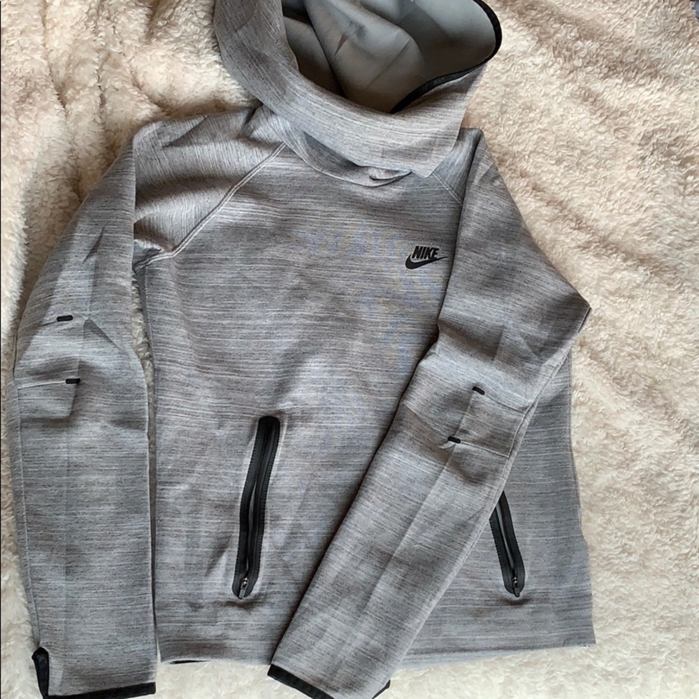 Grey Nike Hoodie Size Medium